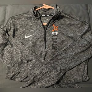 OTF Orangetheory Nike Coach quarter zip S